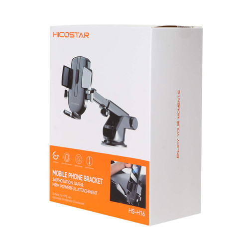 هولدر گوشی موبایل پایه دار Hicostar مدل HS-H16 - مشکی
