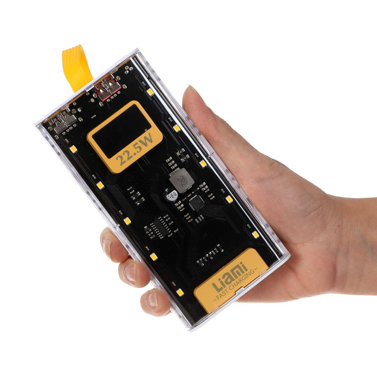پاوربانک (PD و فست شارژ) Liami 22.5W 10000mAh مدل LM-7011 - سفید (گارانتی شش ماهه شرکتی)