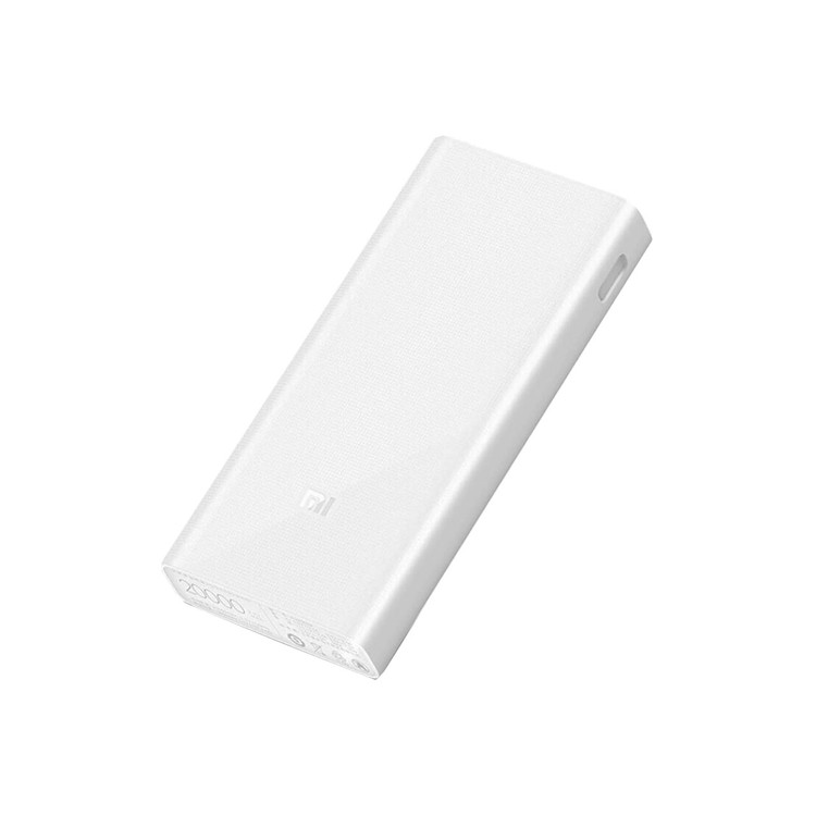 پاوربانک (فست شارژ) Xiaomi 18W 30000mAh مدل PB3018ZM - سفید -(گارانتی یک ساله شرکتی)