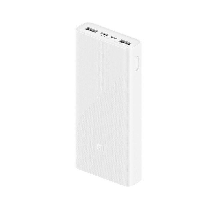 پاوربانک (فست شارژ) Xiaomi 18W 30000mAh مدل PB3018ZM - سفید -(گارانتی یک ساله شرکتی)