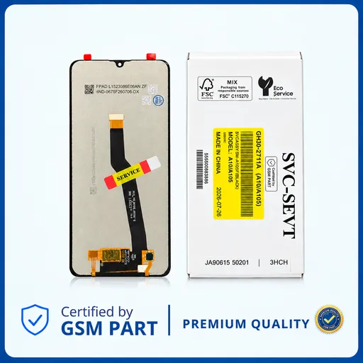 LCD SAMSUNG A10 (A105 / M10) N.F (SERVICE PACK) GSM PART اصلی