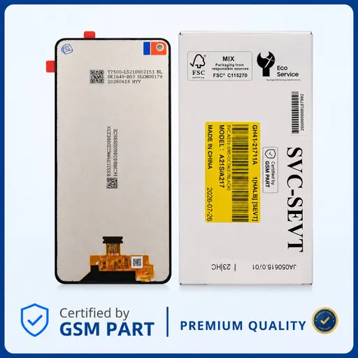 LCD SAMSUNG A21S (A217) N.F (SERVICE PACK) GSM PART اصلی