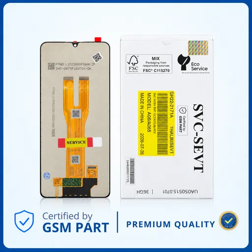 LCD SAMSUNG A06 (A065) N.F (SERVICE PACK) GSM PART اصلی