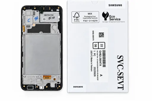 LCD SAMSUNG A22 - 4G (A225) W.F (SERVICE PACK) اصلی