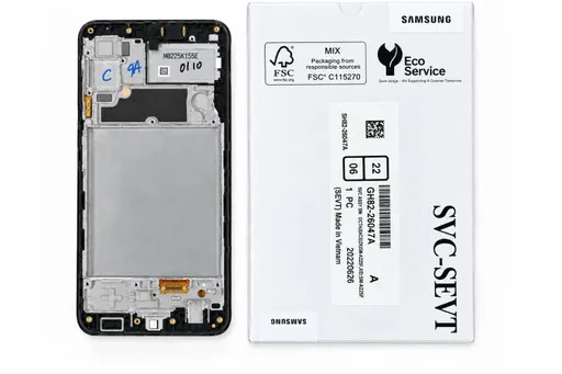 LCD SAMSUNG A22 - 4G (A225) W.F (SERVICE PACK) اصلی