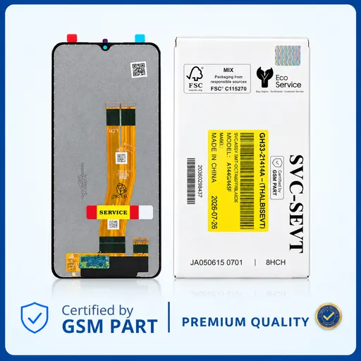 LCD SAMSUNG A14 - 4G (A145F) N.F (SERVICE PACK) GSM PART اصلی