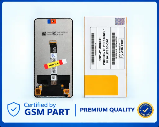 LCD XIAOMI POCO X3 / X3 PRO / X3 NFC / M i 10 LITE - 5G N.F (ORG NEW) GSM PART اصلی